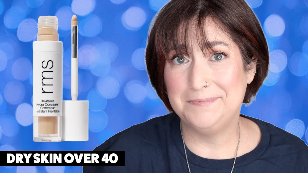 RMS BEAUTY REVITALIZE HYDRA CONCEALER | Dry Skin Review & Wear Test