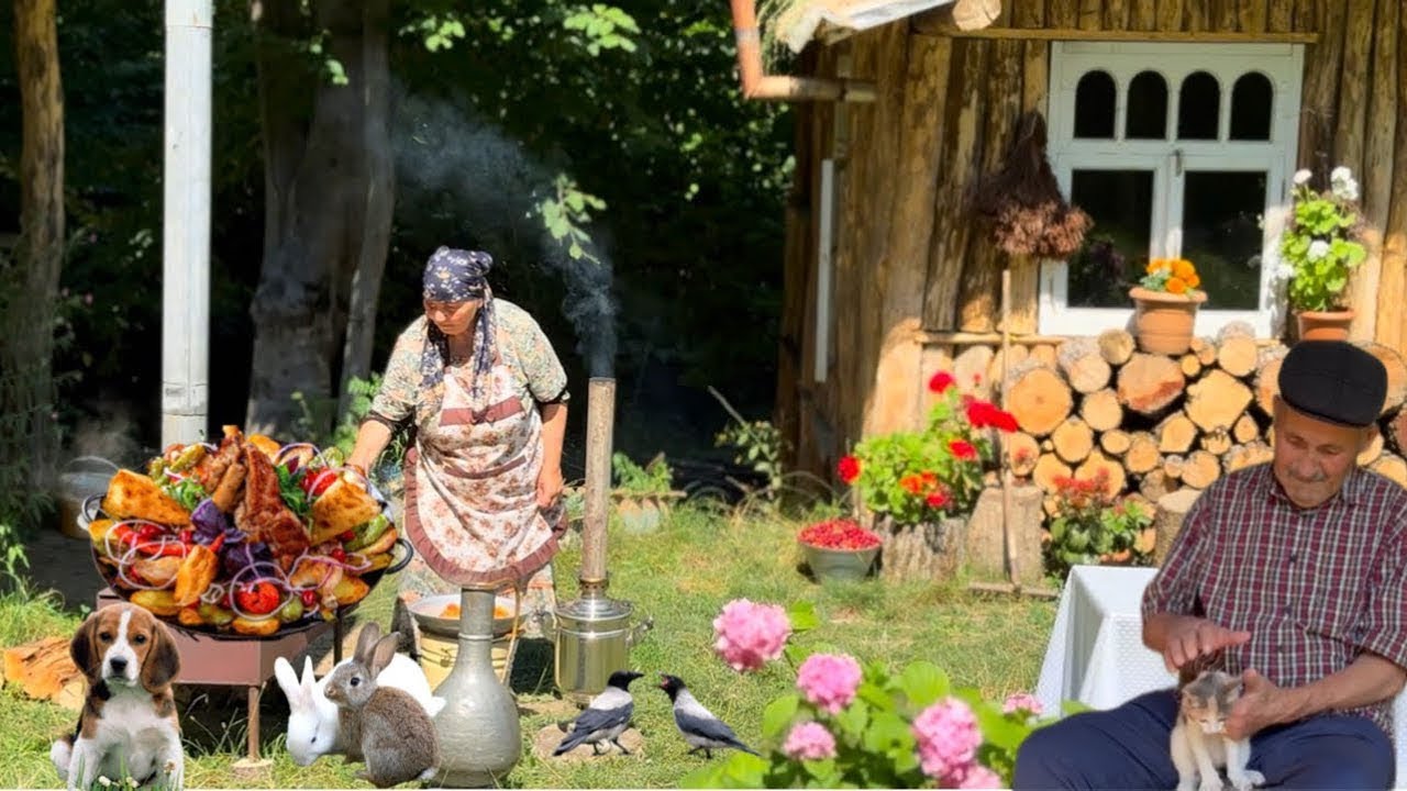 Готовим Мясо с Овощами на Садже и Жареную Капусту — Два Домашних Рецепта!