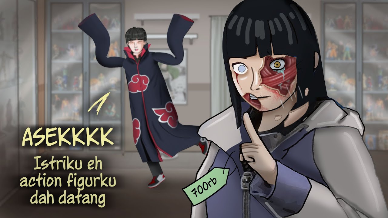 Misteri Action Figure Hinata - dah Murah, bonus bisa gerak2 sendiri | Kartun Hantu Wibu