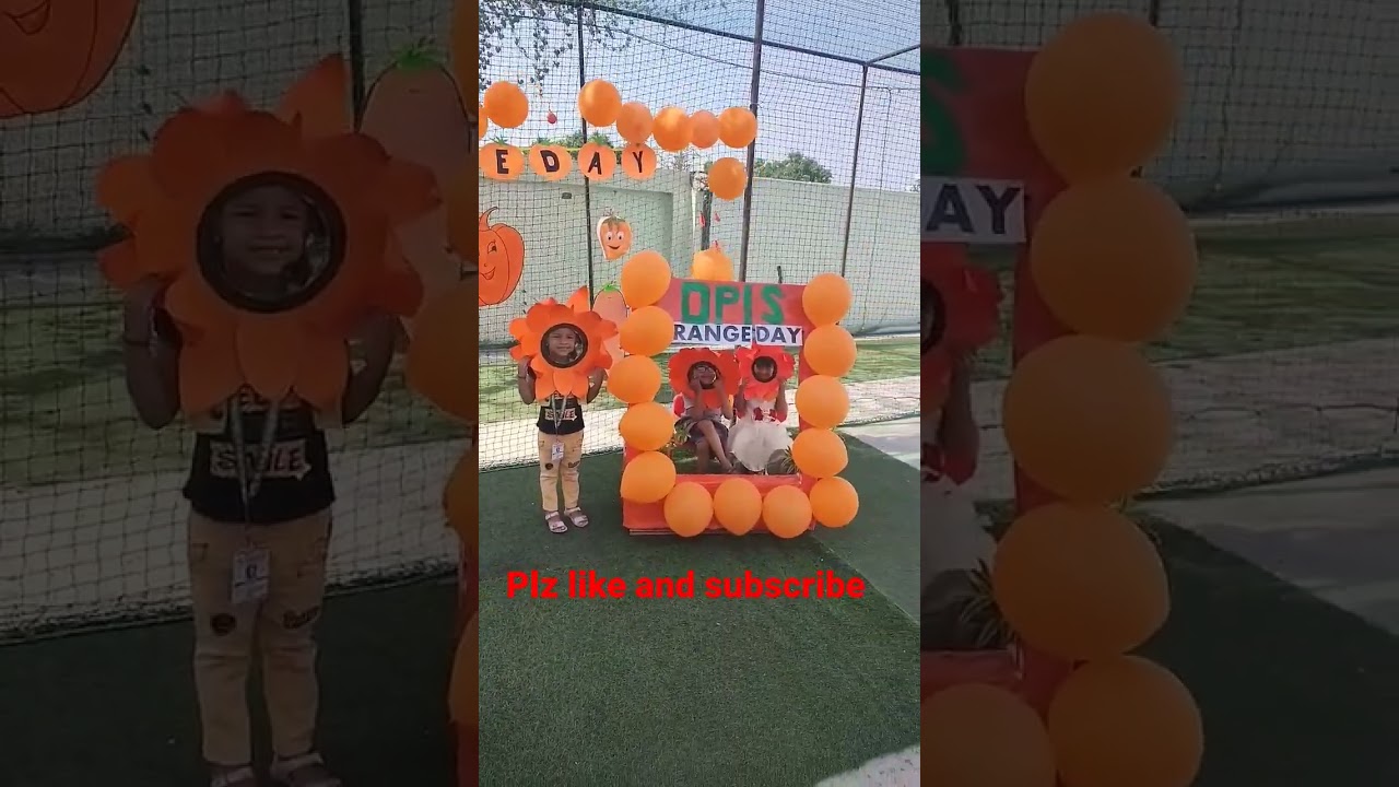 #orange day decorations ideas# lovely 🌹 decoration ideas #