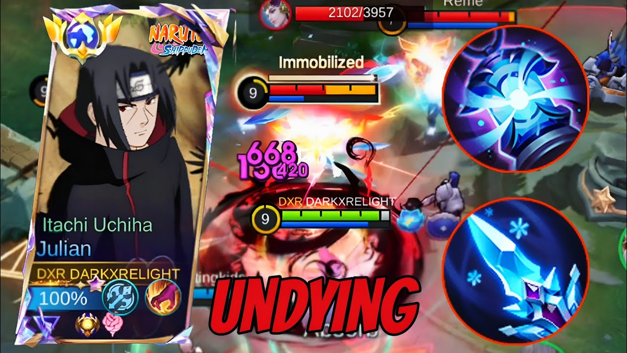 JULIAN X ITACHI UCHIHA IS HERE! JULIAN X ITACHI UCHIHA UNDYING SPEEL VAMP BUILD GAMEPLAY 2026