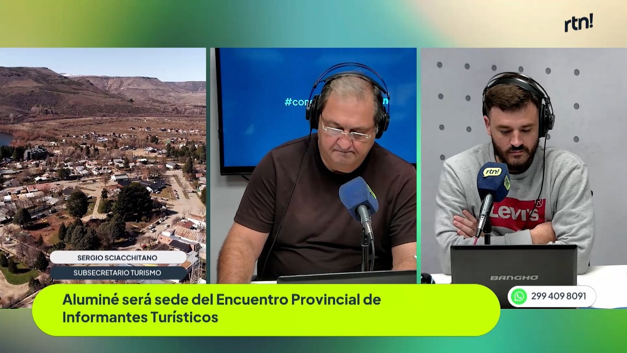 #conectadosrtn SERGIO SCIACCHITANO   SUBSECRETARIO TURISMO