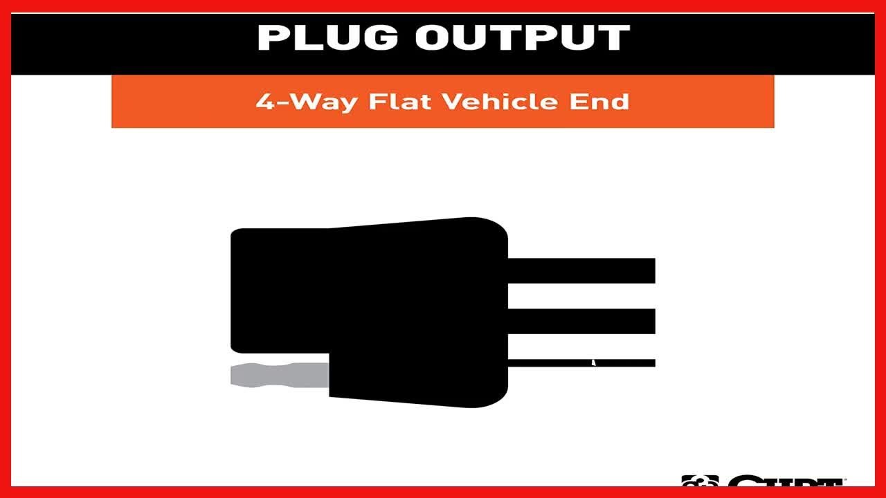 CURT 4-Way Trailer Wiring Harness for Subaru: Easy, Reliable Towing Connection