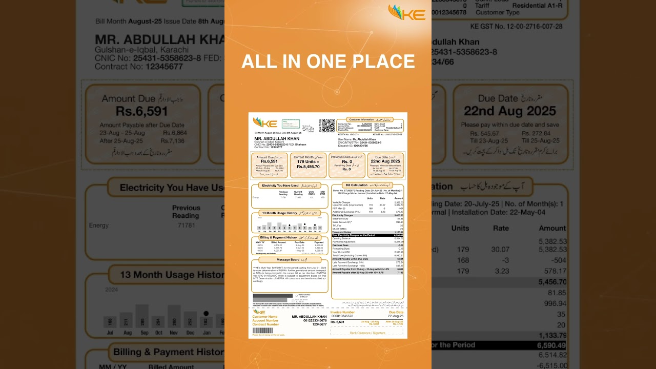 Clear, simple, and all in one place, the new KE bill layout is here for your convenience and ease.