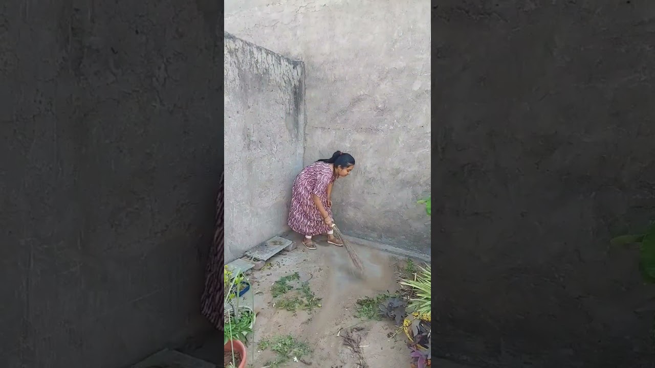 Cleaning My Terrace Garden #shorts