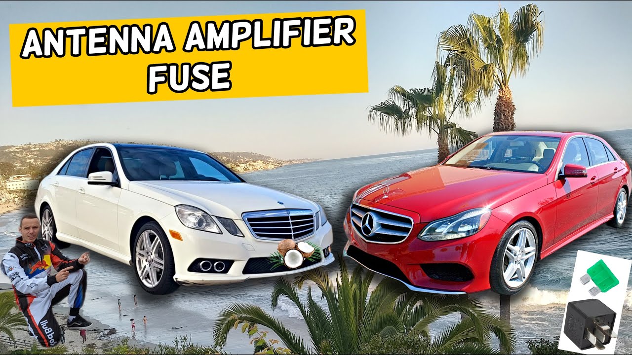 MERCEDES W212 E CLASS RADIO ANTENNA AMPLIFIER FUSE E350 E400 E250 E200 E220 E250 CDI BLUETEC
