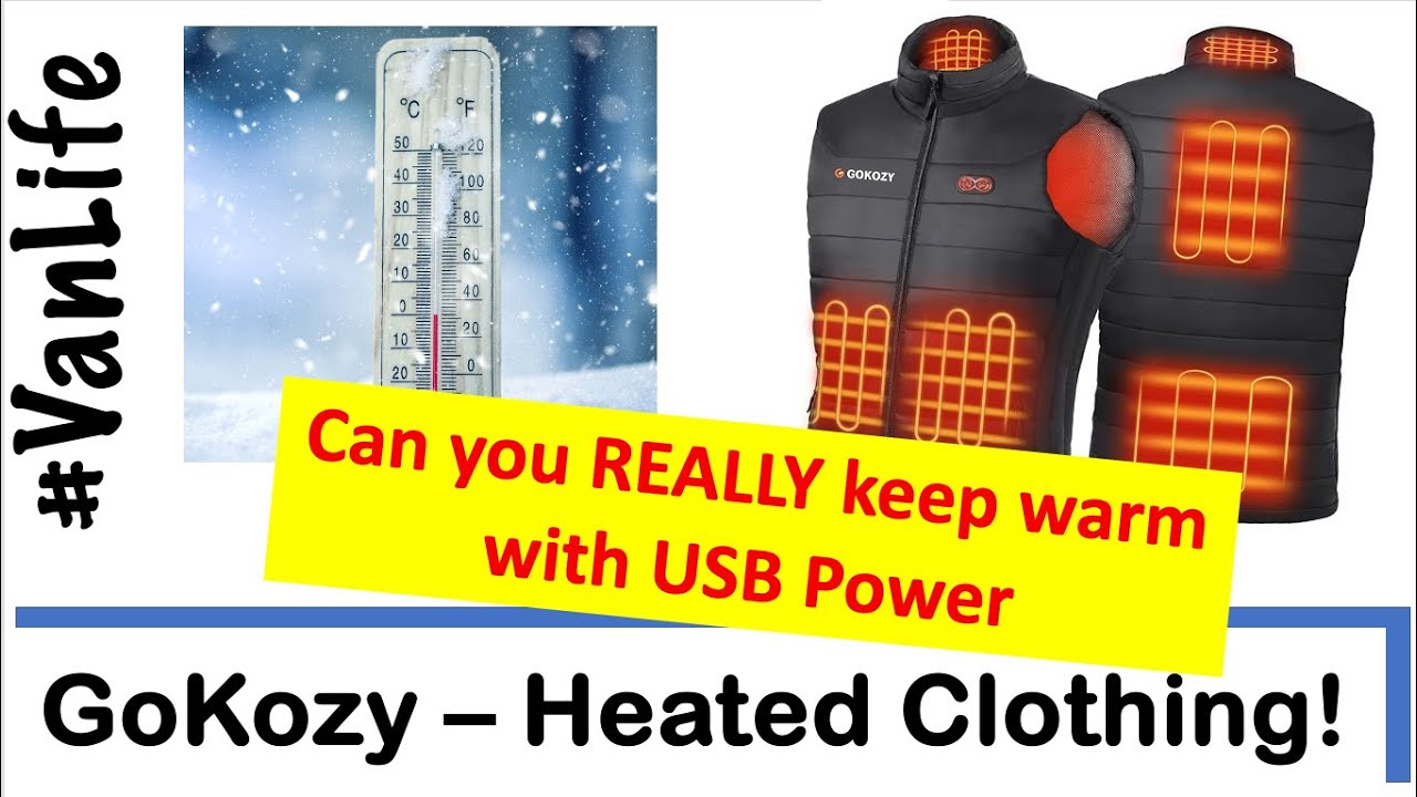 MIND-BLOWING USB Powered Heated Clothing Secrets Revealed - GOKOZY Heated Clothing