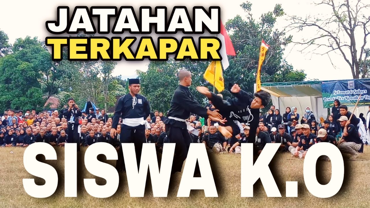 ⚫ Sambung Jatahan Tersadis Siswa Sampai Tumbang, PSHT Ranting Silo Cabang Jember.