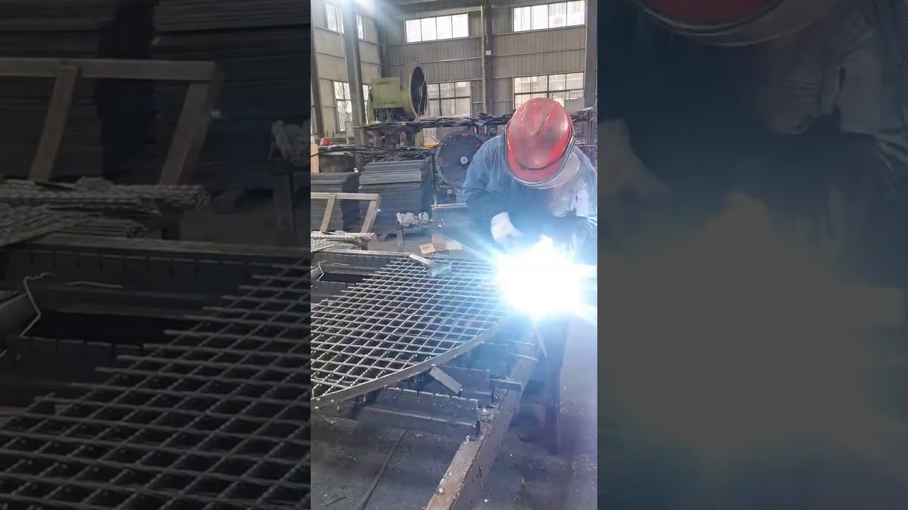 Steel Floor Grating Fabrication | Welding Process, Assembly & Pro Tips!