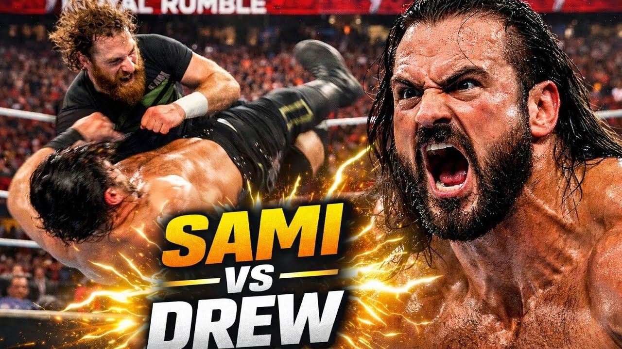 This Match Turned Brutal 💀 Sami Zayn vs Drew McIntyre