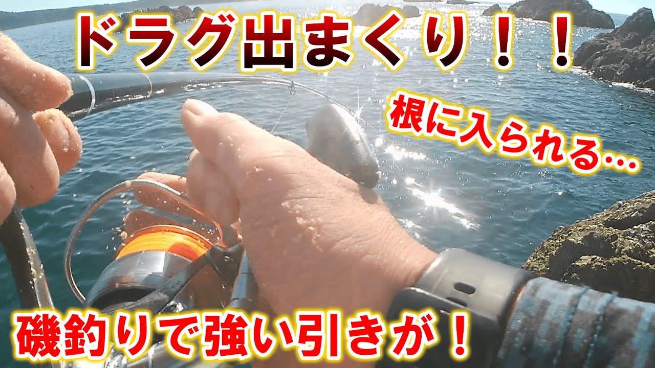 【潮岬磯釣り】謎のデカいアタリが！！だんご釣りで美味しい魚を釣ってみた！【だんご釣り】
