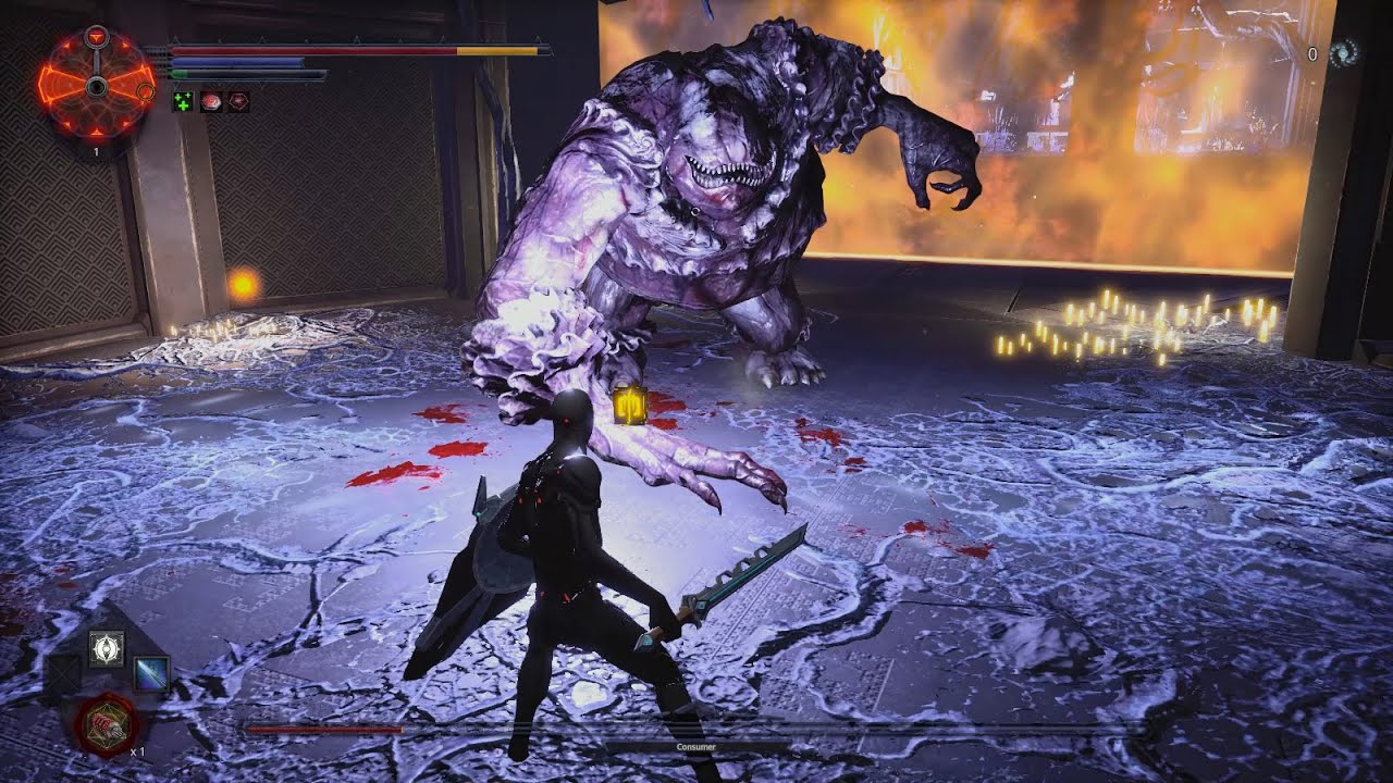 Hellpoint: Alma Master Atrium: Consumer Boss Fight