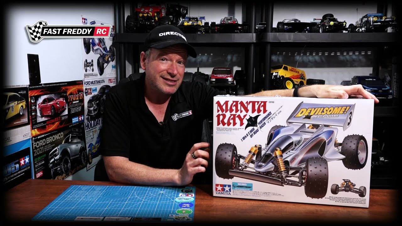 UNBOXING - Tamiya Manta Ray - A budget performance kit?