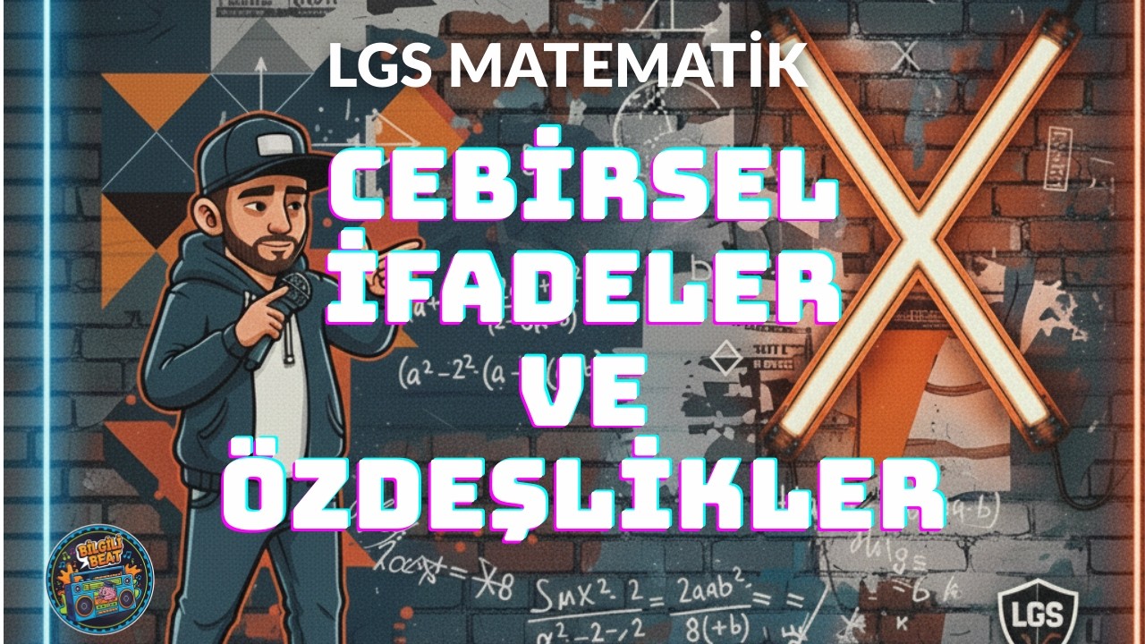 Özdeşlikler Anahtar | LGS Matematik Cebirsel İfadeler ve Özdeşlikler Konulu Türkçe Rap Şarkısı
