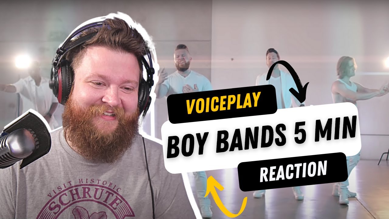 Reaction to Voiceplay - Boy Bands In 5 Minutes - Metal Guy Reacts