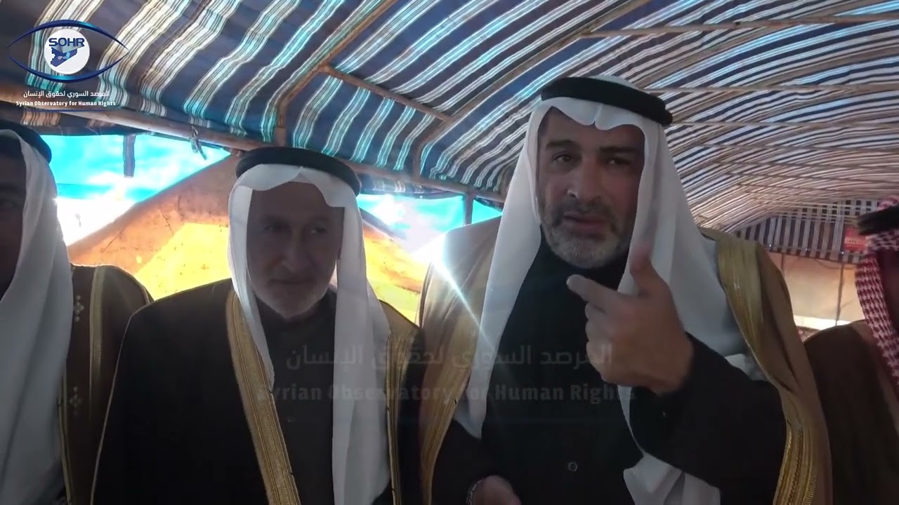 عدسة المرصد السوري: عقد صلح عشائري بعد نزاع لعشر سنوات في منطقة الكالطة بريف الرقة