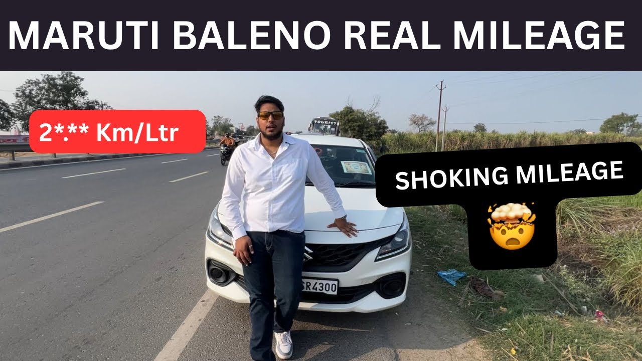 SHOCKING BALENO REAL MILEAGE NO HIDDEN PERKS | yashchaudhri