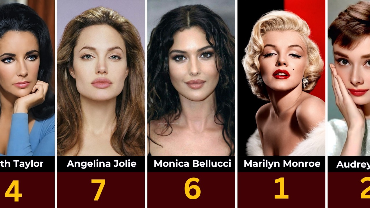Top 120 Most Beautiful Hollywood Actresses of All Time Ranked (1920s&ndash;2026)