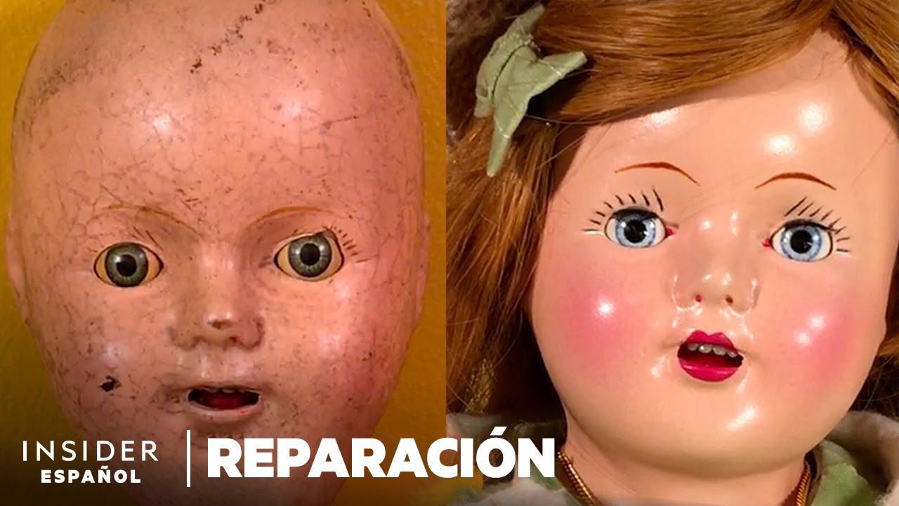 Cómo se restaura profesionalmente una muñeca Effanbee de los años 20 | Reparación