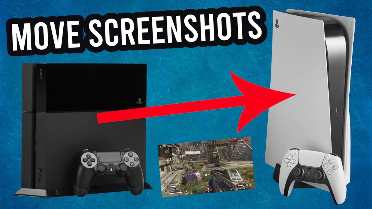 Как перенести скриншоты с PS4 на PS5 (или на ПК) + Ограниченное перемещение видеоклипов