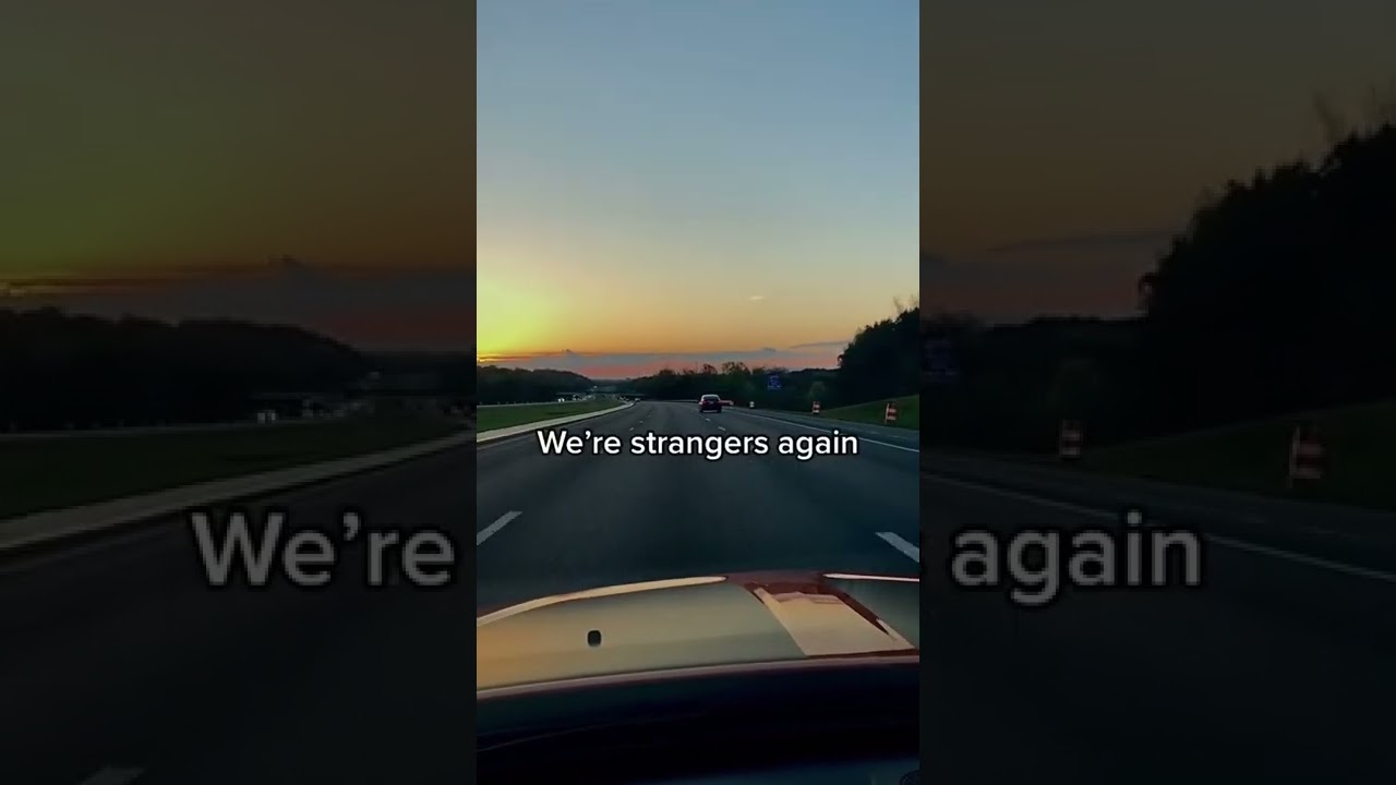 We&rsquo;re Strangers now&hellip; with memories 🥺
