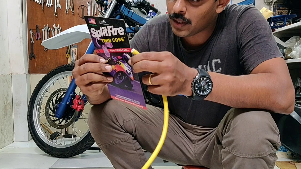 Iridium spark plug (CR9EIX) for Royal Enfield Himalayan