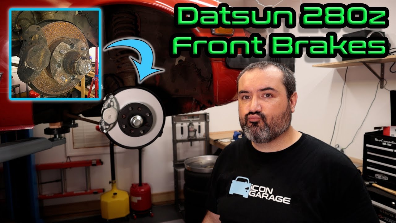 Datsun 280z Front Brakes, Tie Rod Ends, and Lower Ball Joints