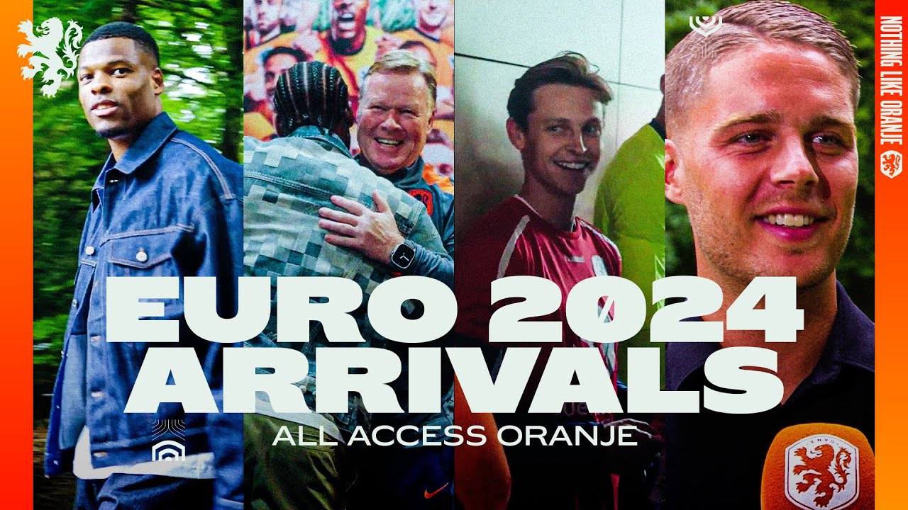 Arrived for #EURO2024! ❤️‍🔥 | ALL ACCESS ORANJE 🎥🦁