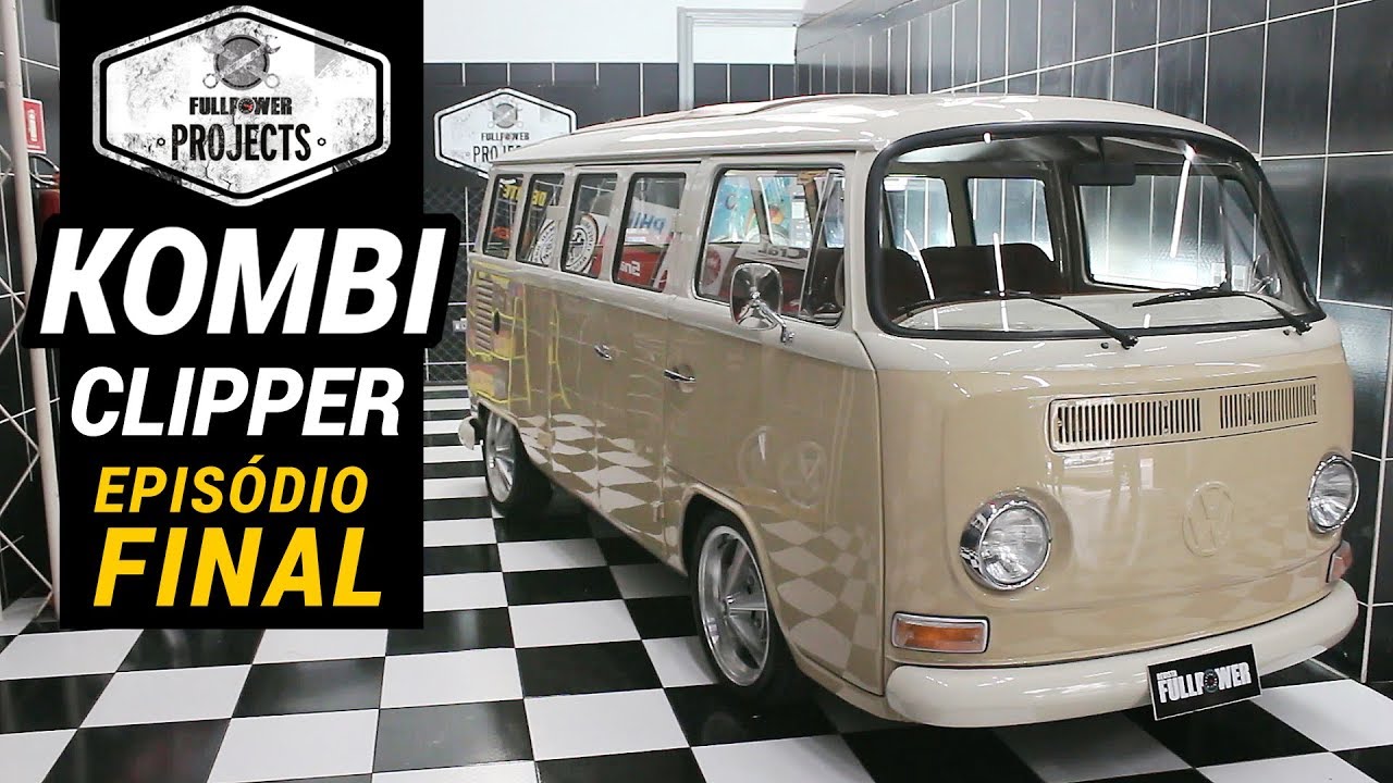 FULLPOWER Projects: Volkswagen Kombi Clipper 1987 pronta para o rolê
