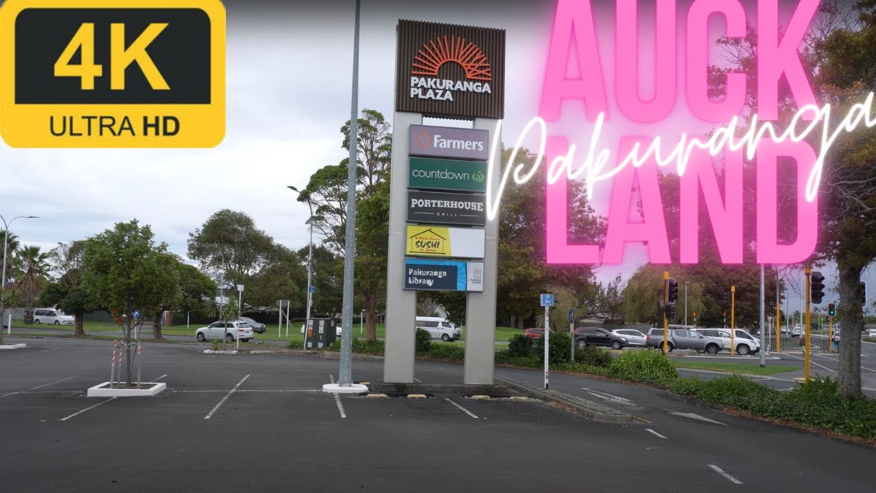 Walk in Auckland | Around Pakuranga Plaza | East Auckland | 4K