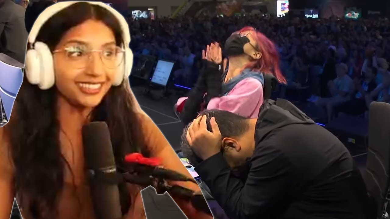 Watching LilyPichu VS Harada's EVO Match