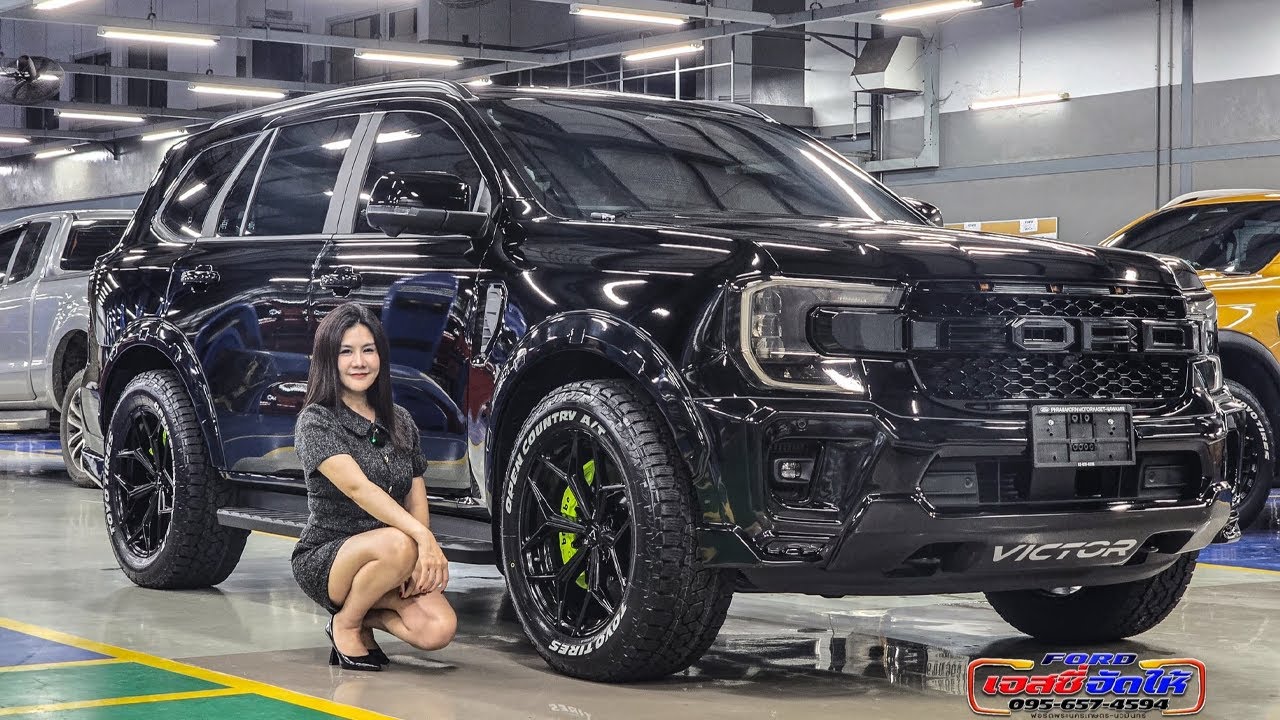 Very Beautiful Ford Everest Sport Sultan Style Decoration Thailand Vehicle Walk Around Review