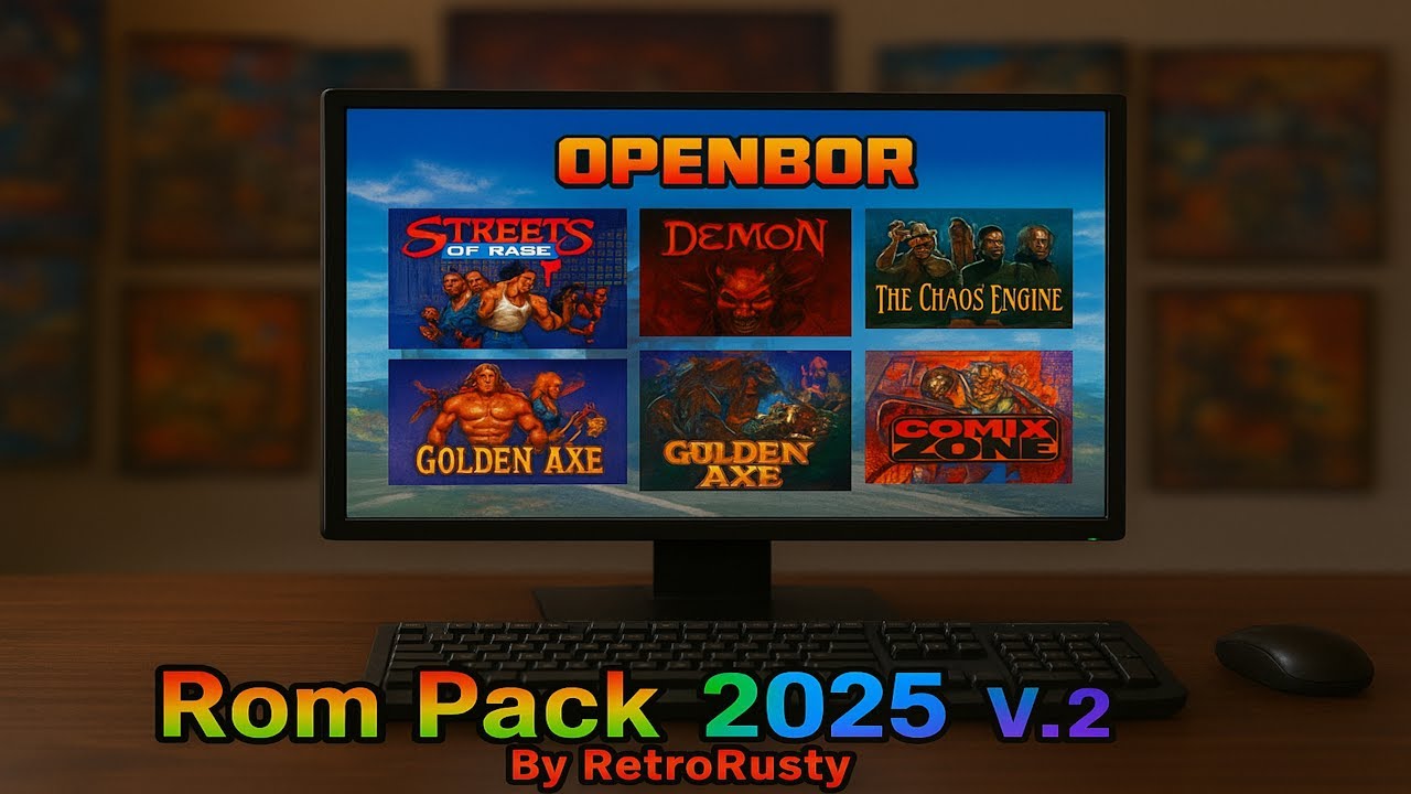 Openbor / Beats of Rage Rom Pack 2025 V.2 (295 Games + Art) - Retrobat
