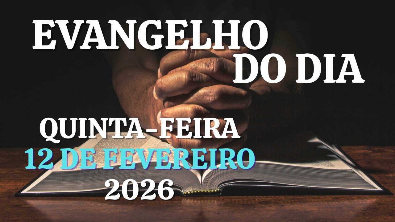 EVANGELHO DE HOJE. QUINTA-FEIRA, 12/02/2026 MARCOS 7:24-30 ELE CHEGOU E O DEMÔNIO TINHA SAÍDO!