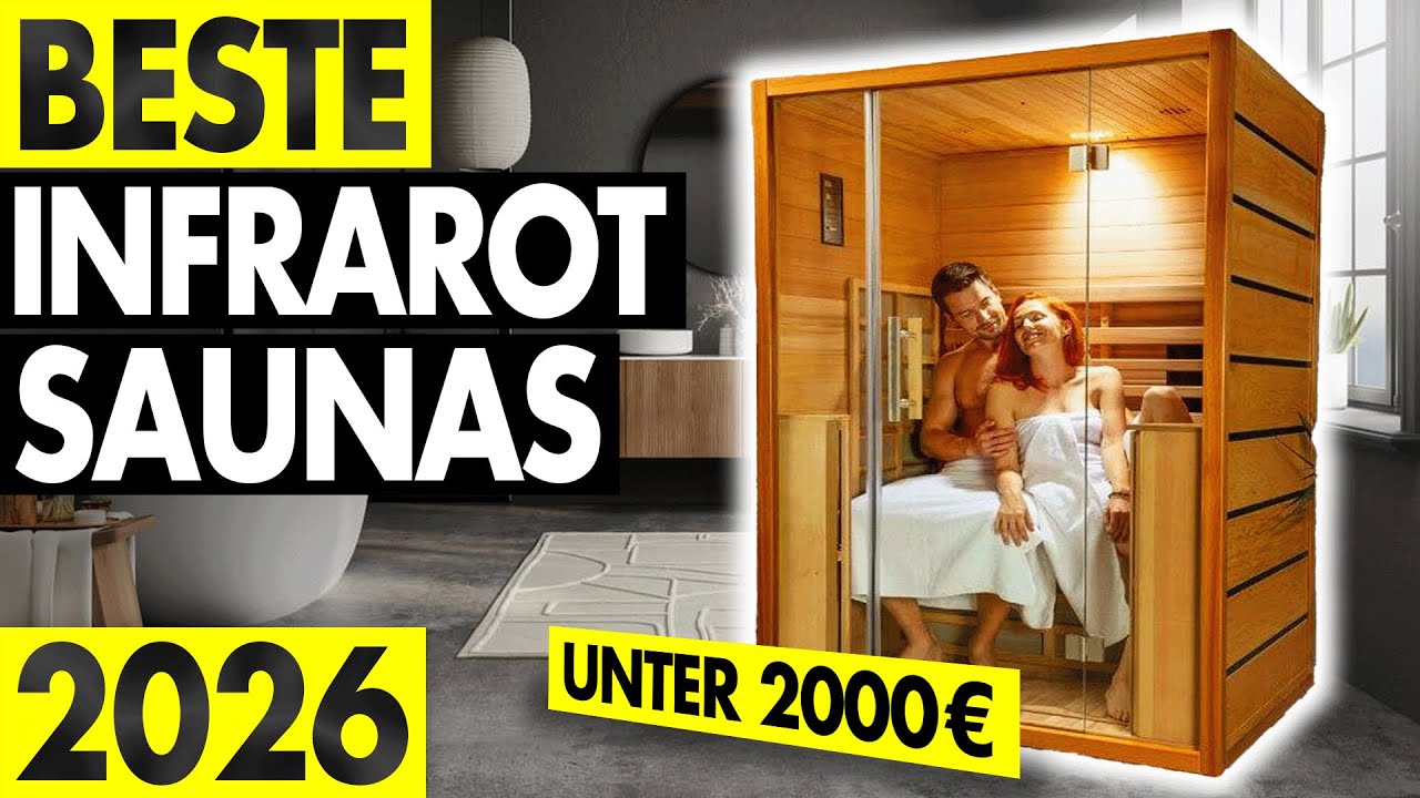 INFRAROT SAUNAKABINE kaufen 2026: Top 3 Infrarotsaunas im Test Vergleich!