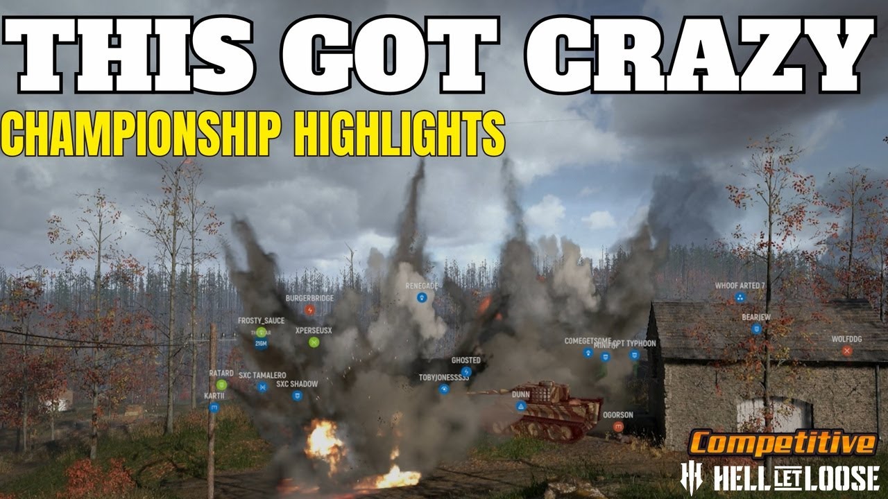 Division 1 Championship Highlights - LGN vs TACO - Hurtgen Forest - Scar