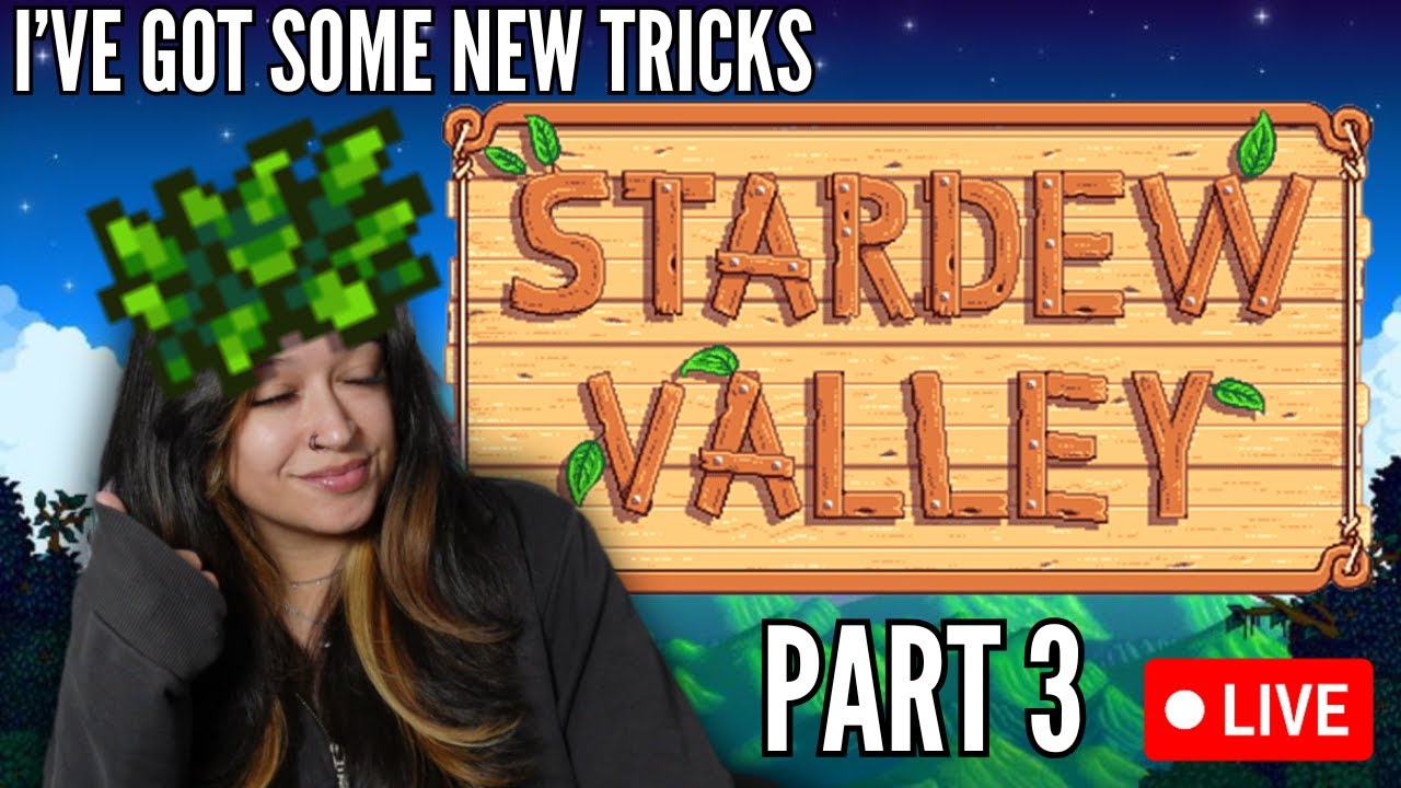 two hours to find the living hat PART THREE | Stardew Valley [MULTISTREAMING LIVE]