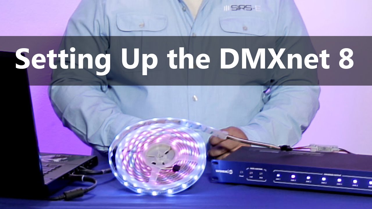 Setting up Madrix DMXnet 8 Work Pro Interface using ArtNet