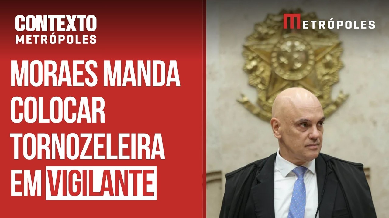 Vazamento de dados: Moraes manda PF colocar tornozeleira em vigilante da Receita Federal