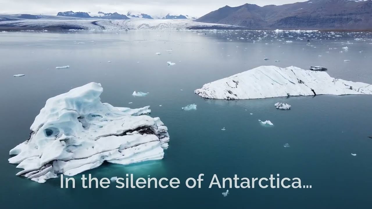 In the silence of Antarctica…| Enjoy the Moment | Silent Space Hub