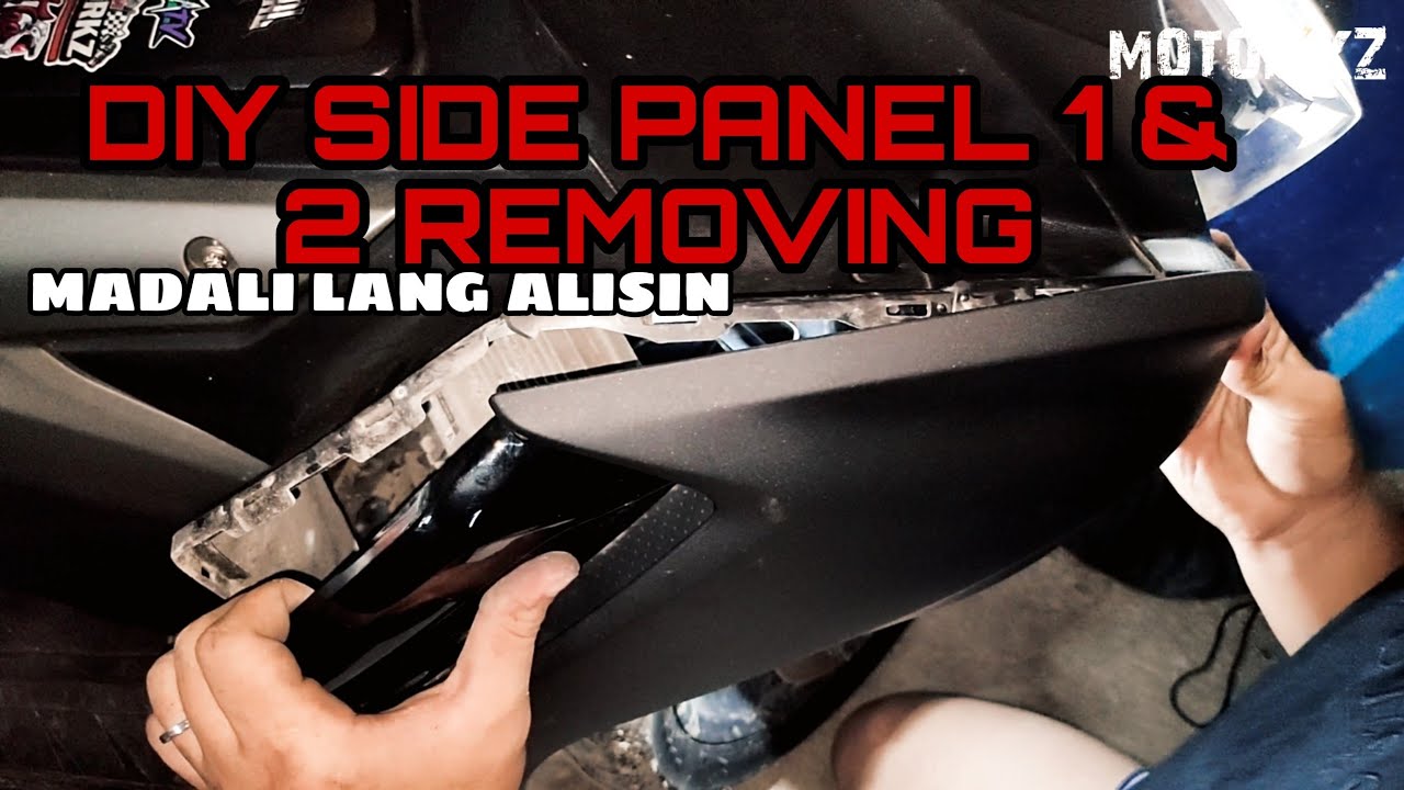 Aerox V2 Side Panel Removing / Cowling | DIY