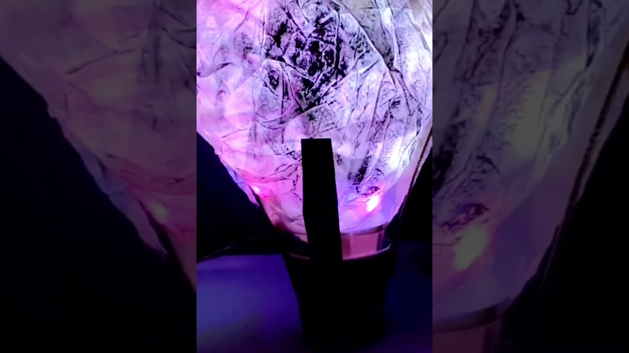 Diy moon lamp   || easy steps 