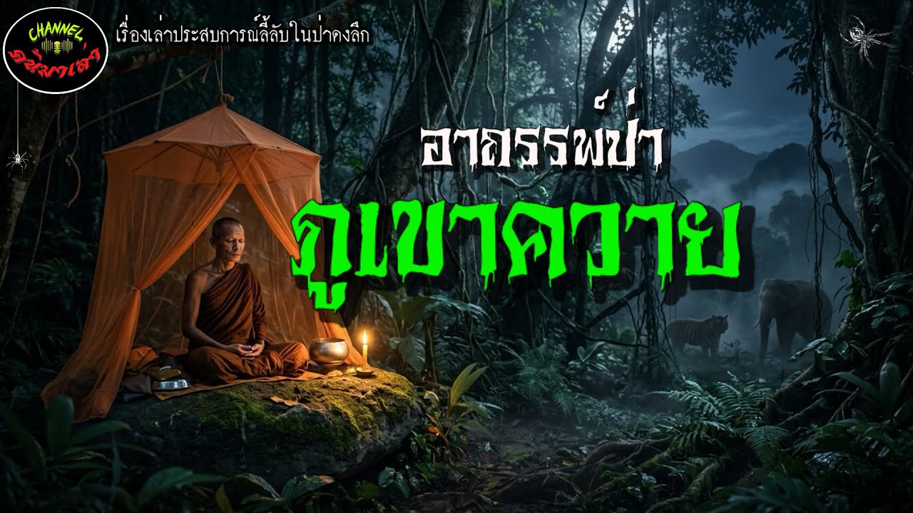 อาถรรพ์ป่าภูเขาควาย |เรื่องเล่าประสบการณ์ลี้ลับพระธุดงค์