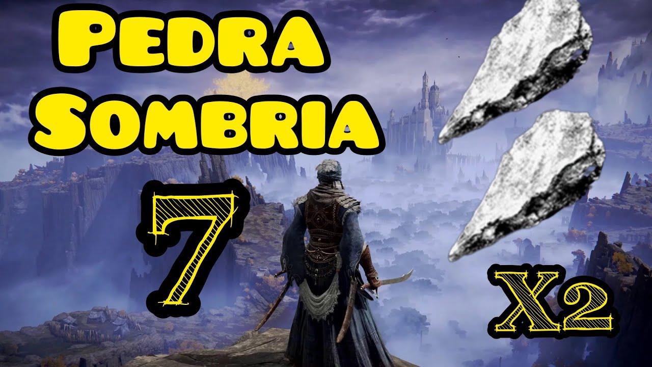 Elden Ring - Localização Fácil da pedra de forja Sombria 7 ( Duas no mesmo local )