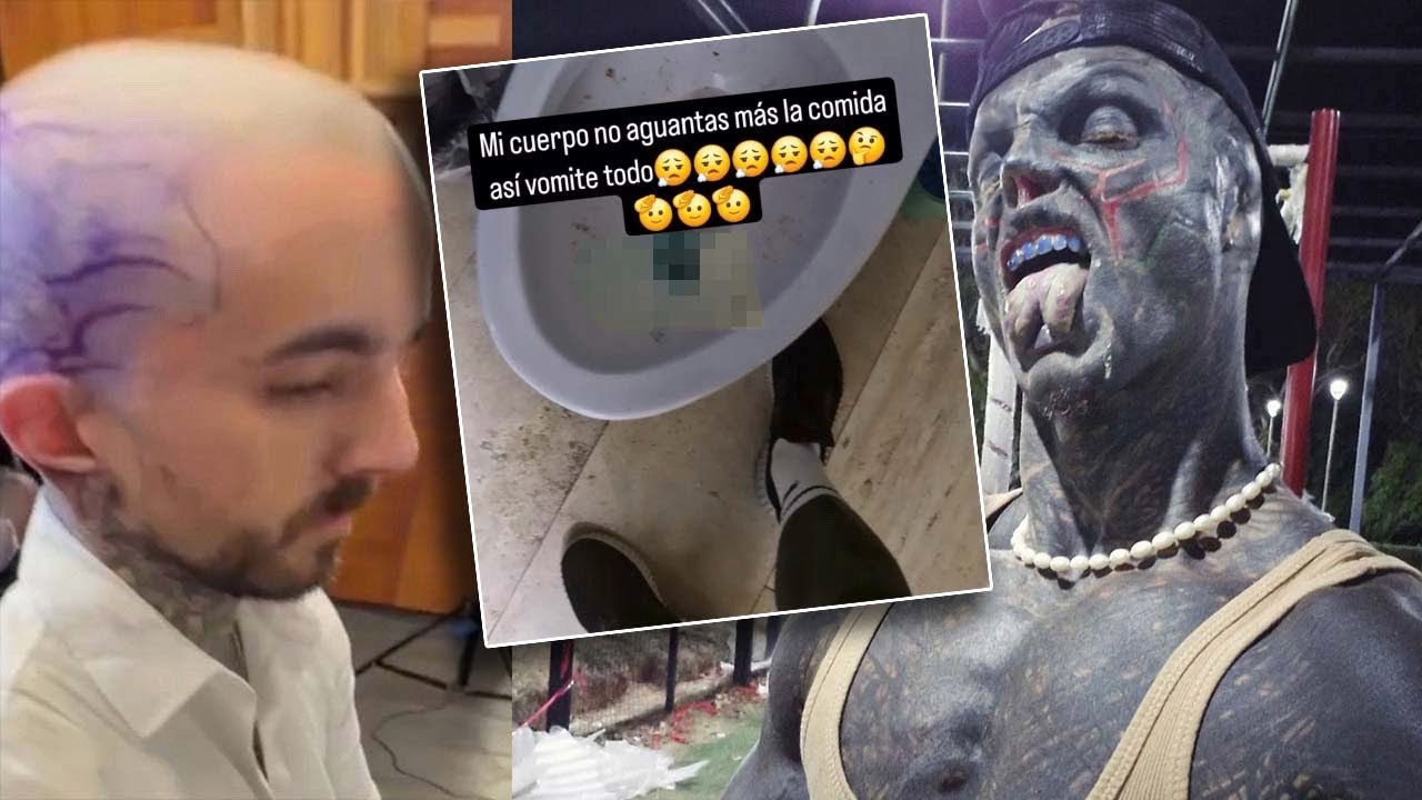 BLACK ALIEN le tira a su EX NOVIA y GOMITA por exceso de CREMA de CACAWETA