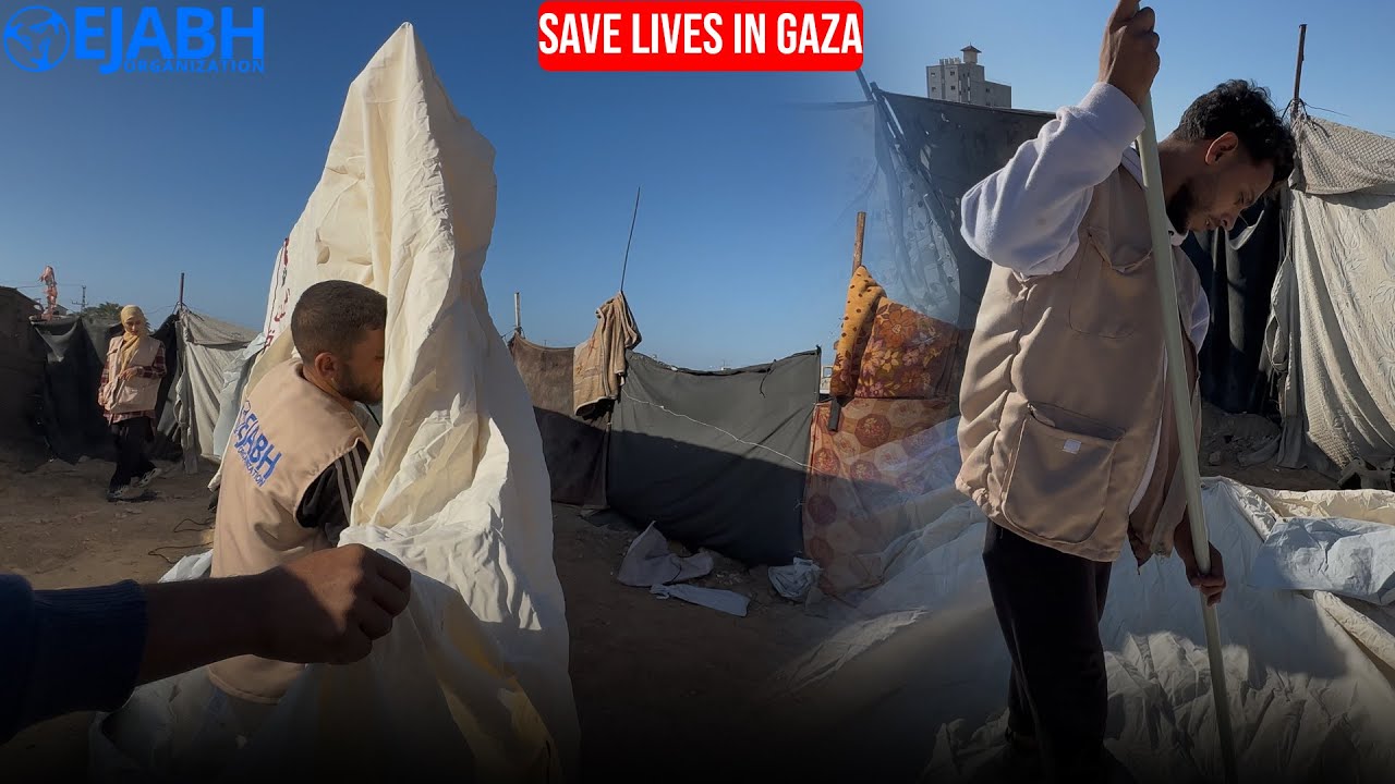 Ejabh Ongoing support towards displaced families in North and central Gaza Strip