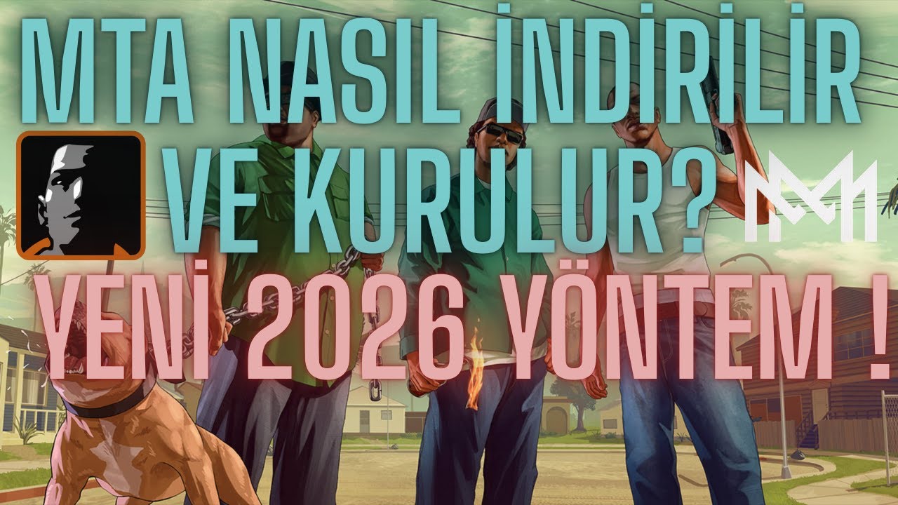 MTA NASIL İNDİRİLİR VE KURULUR ? | YENİ 2026 Y&Ouml;NTEM !!! | #mta #fivem #roleplay
