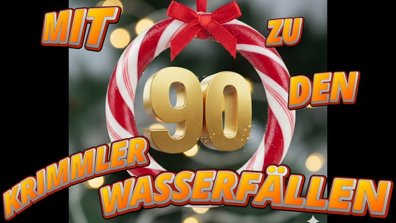 Mit 90 zu den Krimmler Wasserfällen 4k