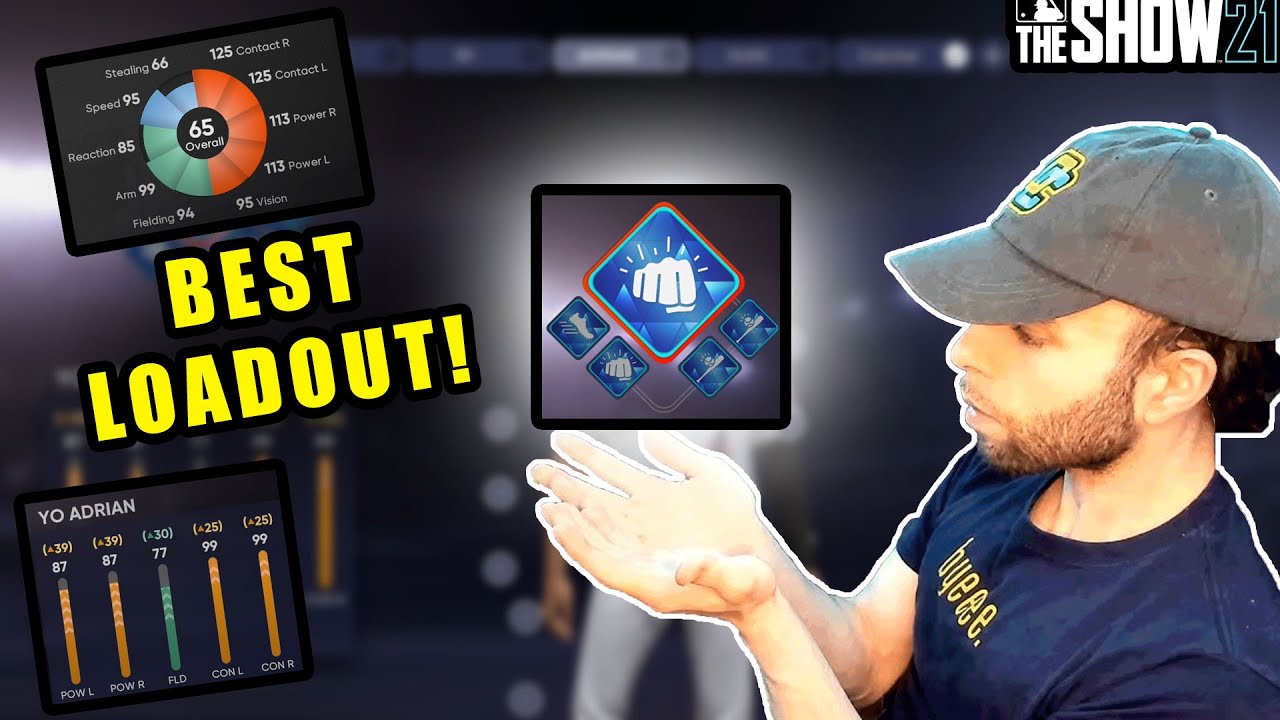 The BEST Build for your BALLPLAYER in MLB the Show 21 Diamond Dynasty! *OVERPOWERED LOADOUT*