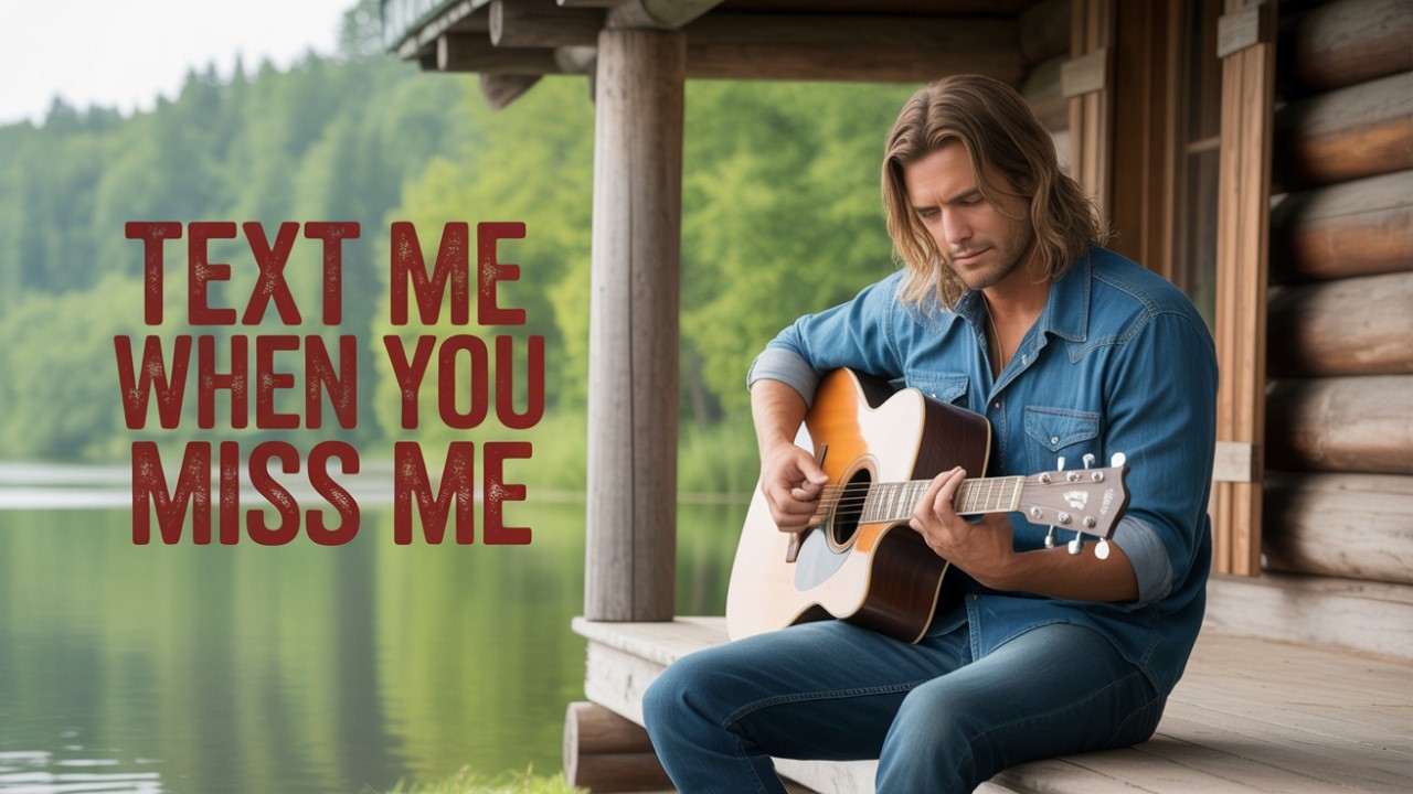 Text Me When You Miss Me | Emotional Pop Song About Love, Loneliness, and Late Night Thoughts